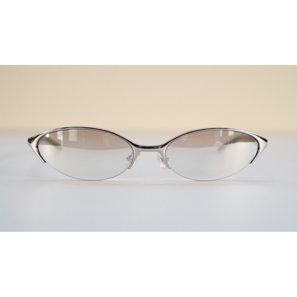 Gentle Monster/Limes 02(BR)/Glossy silver blended Cat-eye sunglasses/Silver/Gray